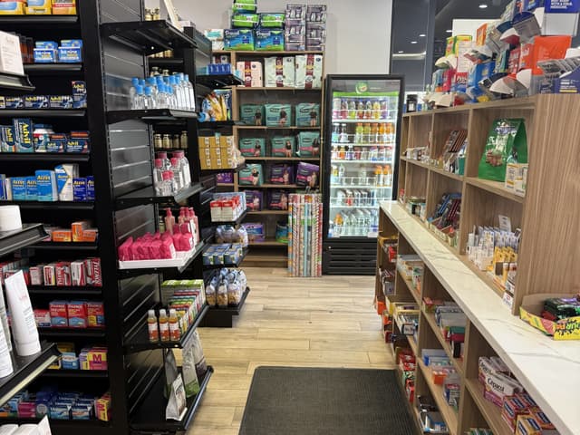 shelves stocked with patient favorite products